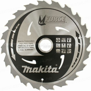 Пильный диск по дереву Makita B-07995 (B-31382)